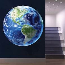 Earth Wall Mural by Earth Wall Mural Decal Planet Wall Decal Murals Earth Wall Mural