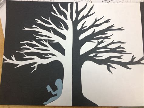 Positive and negative space art projects - blocksfrosd