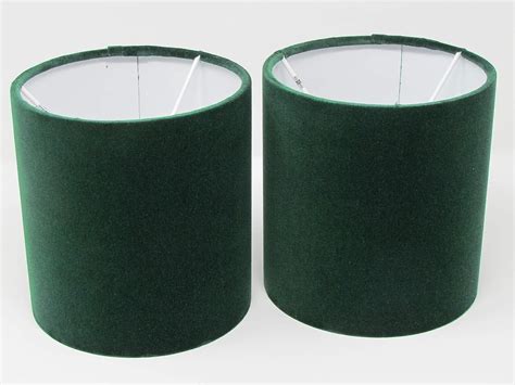 Buy Forest Green Velvet Drum Lampshade Online at Lowest Price in India ...