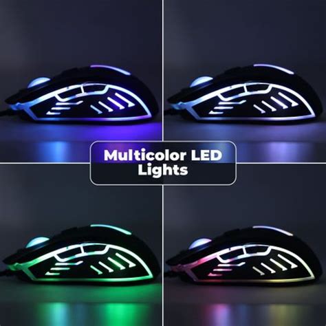 ZEBRONICS Sniper Wired Ambidextrous Optical Gaming Mouse High Precision ...