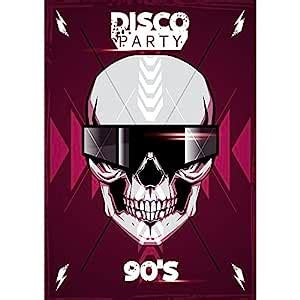 Pitaara Box Skull in Glasses | Peel & Stick Vinyl Wall Sticker for ...