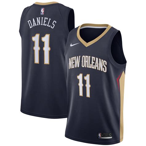 Mens New Orleans Pelicans Nike Icon Edition Swingman Jersey - Navy ...