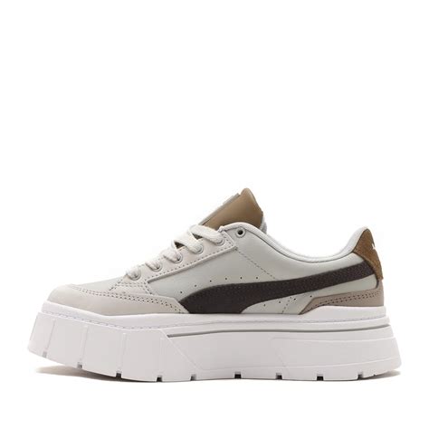 PUMA MAYZE STACK LUXE WNS ASH GRAY（プーマ メイズ スタック リュクス ウィメンズ-グレー） | atmos ...