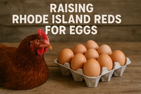 Raising Rhode Island Reds for Eggs