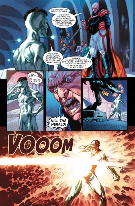 Marvel revela a Silver Hulk como el heraldo más poderoso de Galactus ...