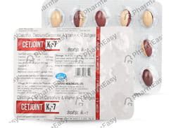 Cetjoint K2 7 Softgel: Uses, Side Effects, Price & Dosage | PharmEasy