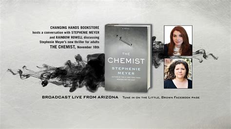 Stephenie Meyer & Rainbow Rowell LIVE Event + The Chemist Giveaway!