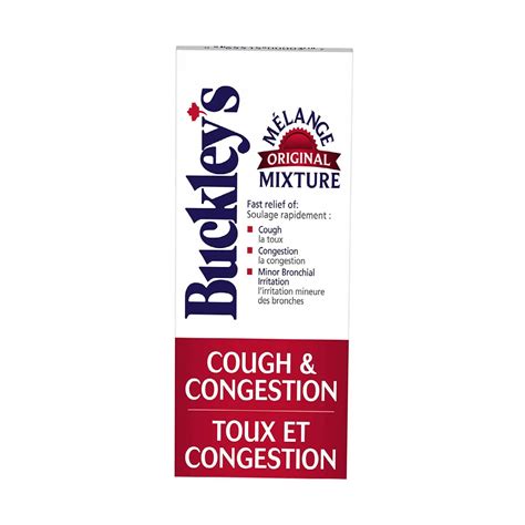 Buy BUCKLEY Cough Syrup Original Mixture for Congestion & Sore Throat