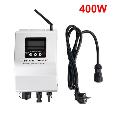 400W/120V IP60 Waterproof Solar Inverter Grid Tie India | Ubuy
