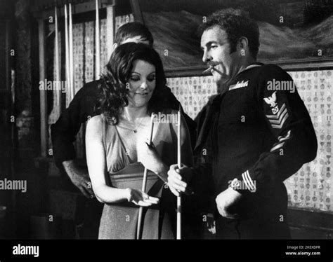 Marsha Mason, James Caan, on-set of the Film, "Cinderella Liberty ...