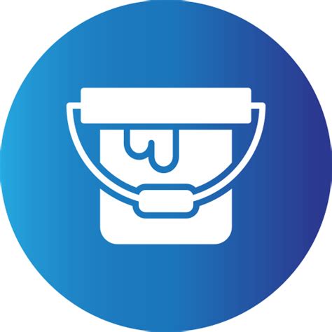 Paint bucket - Free art icons