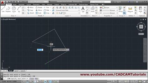 Image result for AutoCAD Line Angle Command