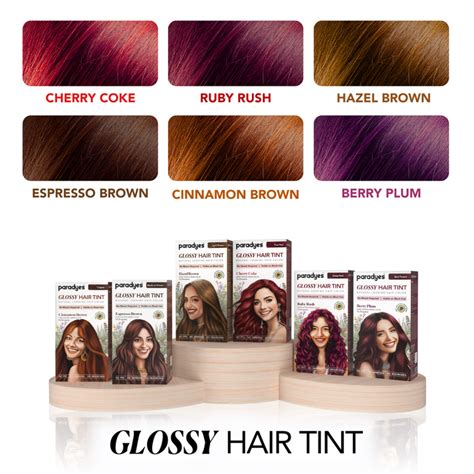 Buy Now Paradyes Cherry Coke Glossy Hair Tint | No Bleach, Semi ...