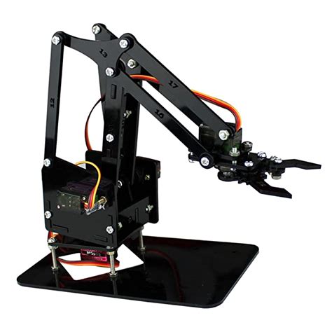 Buy WATTNINE Quartz Diy Robotic Arm Kit With Assembly Video|3Dof ...