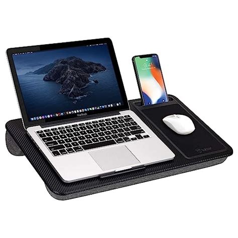 Tukzer Lap Desk Fits up to 17-Inch Laptop Angled Pillow Cushion with ...