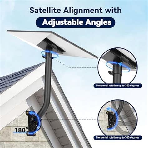 AmonerU Starlink Gen 3 Mount Kits for Wall, 360 Adjustable India | Ubuy