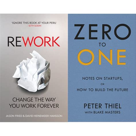 Rework + Zero to One(Set of 2 Books) : Amazon.in: Books