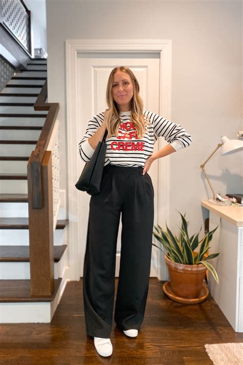 Black Wide Leg Trousers: 5 Outfits - Michelle Tomczak