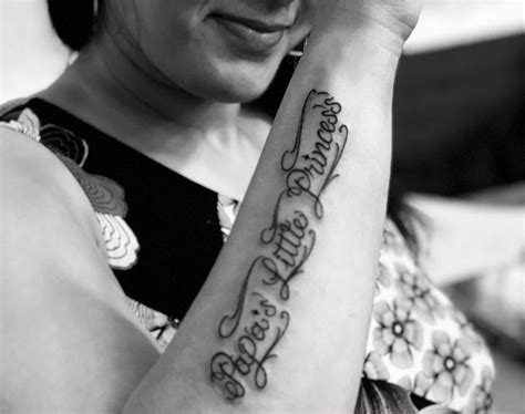 Father and Daughter Tattoo Designs & Ideas