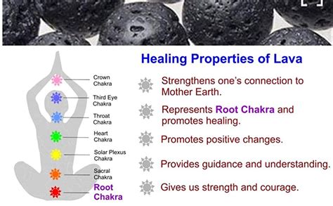 Buy PAERAPAK Lava Stone Chakra Bracelet - 7 Chakras 8mm Lava Rock ...