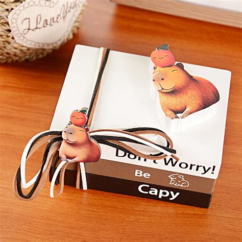 Rodeo windㅤ Capybara Decor Wood Book Stacks Table Decorations India | Ubuy