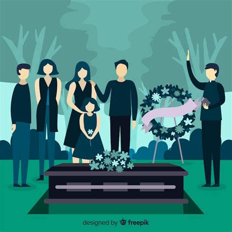 Funeral cartoon Images - Free Download on Freepik