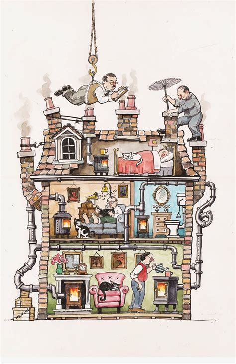 Pin by Kate Liu on illustration | House illustration, Drawings, Illustration