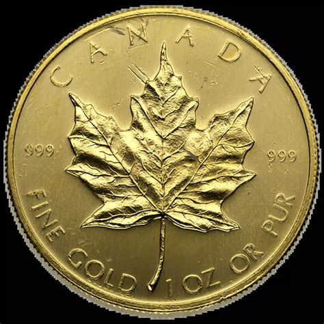 1 Ounce Canadian Gold Coin | Royal Canadian Mint Gold Coin - Hertel's ...