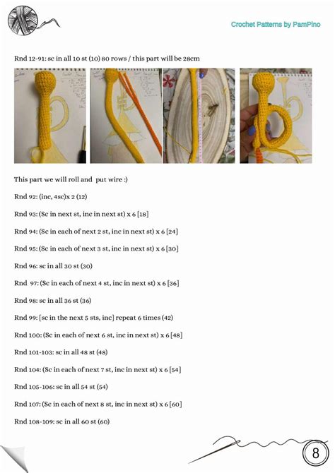 Image result for Step by Step Crochet Tutorials Trumpet