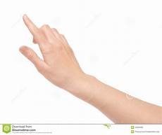 Finger Picture by Finger Touch Screen Isolated Stock Photo Image Finger Picture