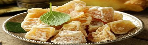 LEEVE DRY FRUITS Dried Ginger Candie Adrak Sweets Candy Nausea Softest ...