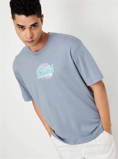 Buy Men Oversized Back Printed T-shirt Online at just Rs. 599.0 ...