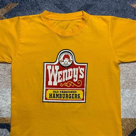 Vintage Wendy's, Women's Fashion, Tops, Shirts on Carousell