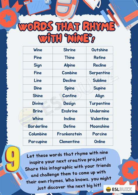 Words that Rhyme Archives - Page 10 of 18 - ESLBUZZ