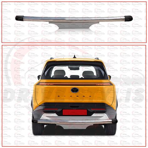 Steel Rear Bumper Guard for Tata Sierra 2026 Onwards