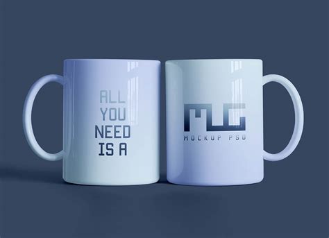 Free Mug Psd Mockup Dual Tone Coffee Mug Mockup Free Download