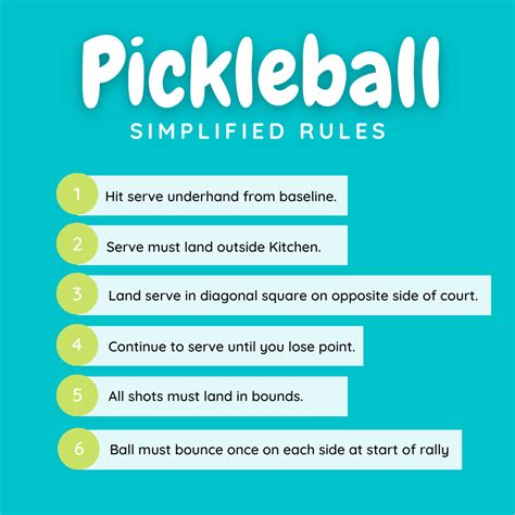 Pickle Ball Rules