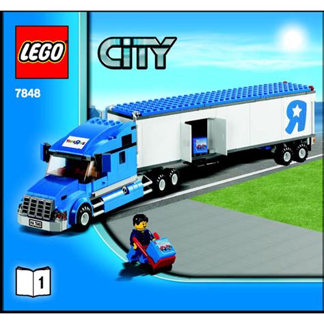 Maniac des LEGO: Review LEGO City : Set 7848 - Camion Toys