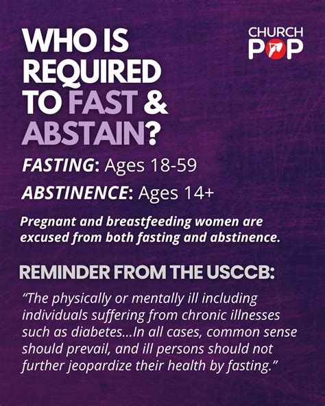 Your Lenten Guide for Fasting & Abstinence, According to Catholic ...