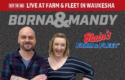 Borna & Mandy at Blains Farm & Fleet in Waukesha, Blain's Farm & Fleet ...