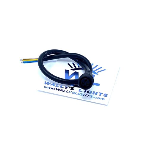 5 Pack 36" (90cm) 3 Core Round Wire Ray Wu Pigtail – Wally's Lights LLC