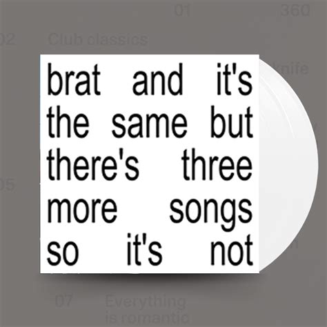 Brat And Its Completely Different But Also Still brat- Charli XCX CD ...