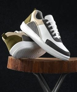 Roadster Lightweight Lace-Ups Casual Sneakers|Synthetic Leather ...