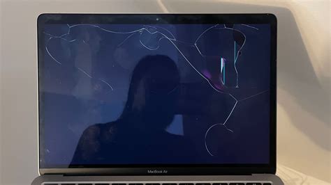 Black Screen With Colored Lines