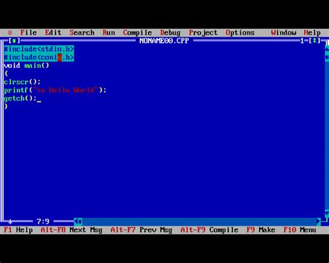 Hello World Using C 的图像结果
