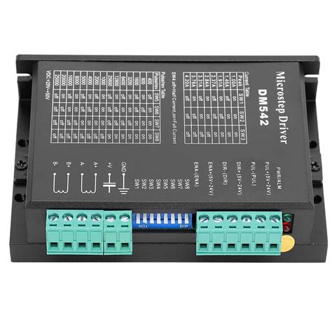 Stepper Motor Driver, Digital DM542 Stepper Motor Controller, Motor ...