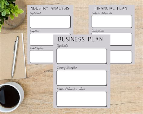 Business Plan Template Free PDF Printable 的图像结果