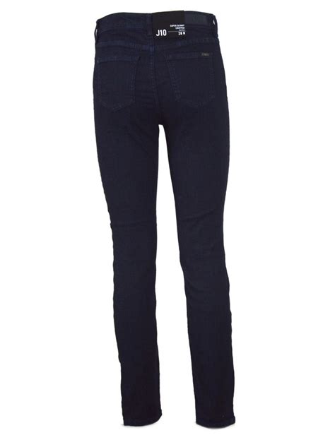 Jeans donna armani exchange blu skinny fit vita media elasticizzato