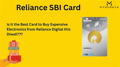 Reliance SBI Card Prime – Best Card To Buy Expensive Electronics From ...