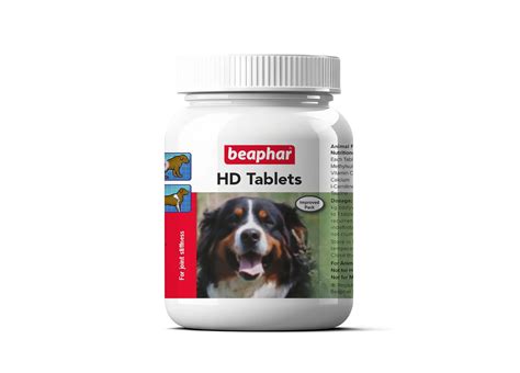 Beaphar HD Tablet Dog Joint Supplement for Hip Dysplasia & Joint ...